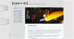 Desktop Screenshot of ambeg.de